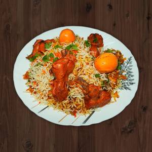 Kolkata Chicken Biryani 750Gm [6Pc+2Egg]