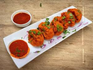 Veg thandoori momos