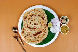 Parota[2 Pcs]With Veg Curry