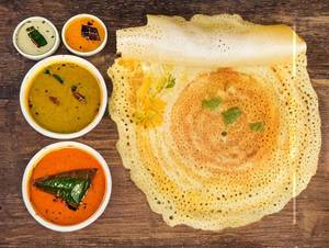 Rava plain dosa