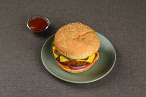 Vegetable & Cheese Burger
