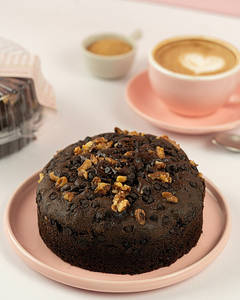 Chocolate Walnut Dry Cake