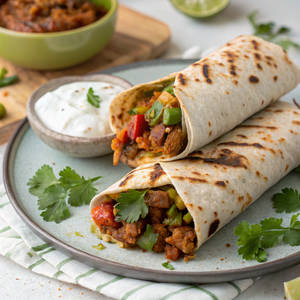 Jamaican Non-veg Burritos