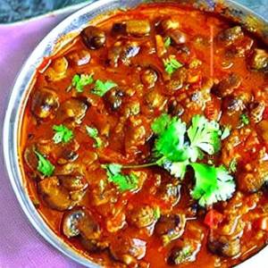 Mushroom Kali Mirchi