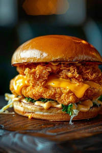 Hawkers Chicken Burger