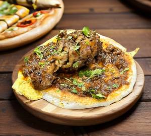 Leg piece chicken kari dosai