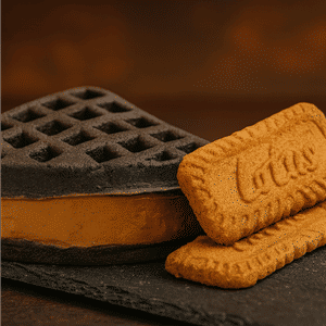 Biscoff Kissed Waffle Sandwich