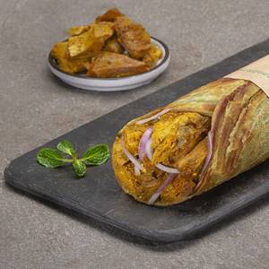 Masala Soya Chaap Kathi Roll