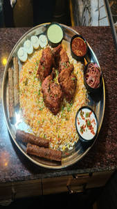 Chicken Mandi Thali