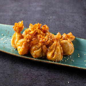 Crispy Honey Fried Wonton Veg (8 Pcs)