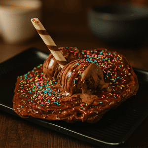 Coffee Treat Bubble Waffle