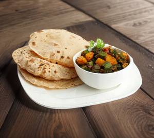 Sabji 4P Roti and Pical