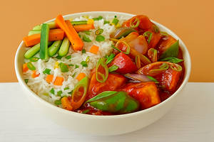 Chilli Paneer - Low GI Rice Bowl