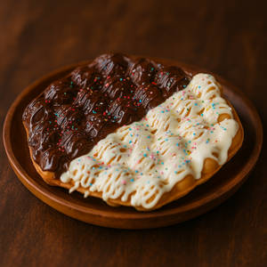 Choco Duo Bubble Waffle