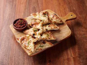 Cheese Garlic Flat Bread