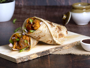 Schezwan Chicken Roll