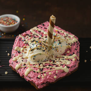 Cotton Candy Crunch Bubble Waffle