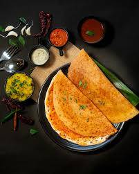 Garlic masala dosa