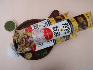 Soya Chaap Achari Kathi Roll