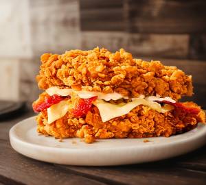 Double Down Burger - No Bun