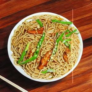 Dan Mein Noodles  Chicken H