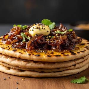 Missi Pyaz Butter Roti