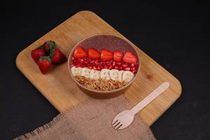 Strawberry Pink Smoothie Bowl