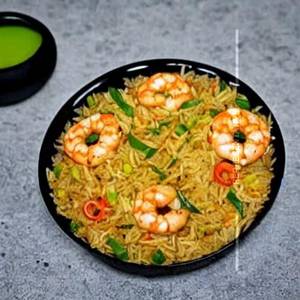 Prawns Singapore Fried Rice