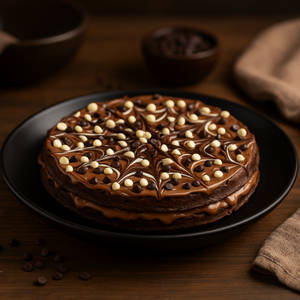 Deathly Hallows Chocolate Waffle Cake