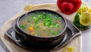 LEMON CORIANDER SOUP