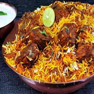 Mutton Bucket Donne Biryani