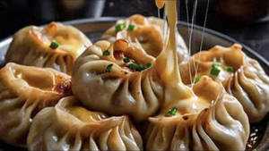 Cheese Momos Steam