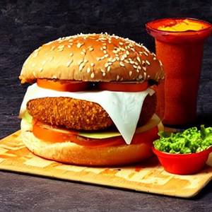 Sweet India Special Burger