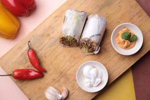 Cheese Paneer Overload Shawarma Roll
