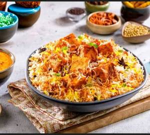 Paneer 65 Biryani With Raitha+ Salads