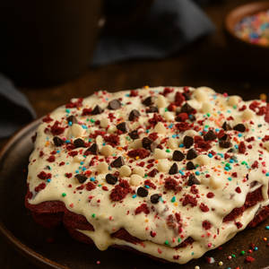 Red Velvet Bubble Waffle