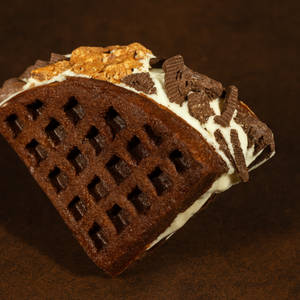 Triple Cookie Crunch Waffle Sandwich