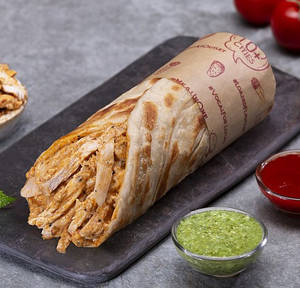 Afghani Chicken Kathi Roll