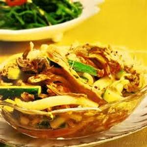 Shredded Chicken Kimchi Salad