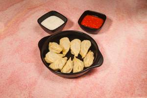 Chicken Steamed Momos [8 Pieces]