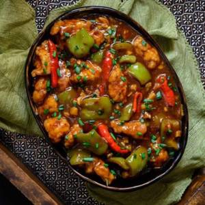 Hot Garlic Chicken Gravy