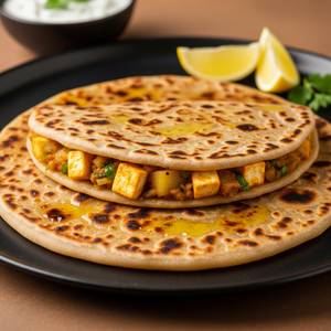 Aloo Paneer Paratha