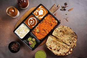 Aloo Naan Thali