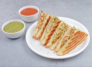 Vegetable Club Sandwich