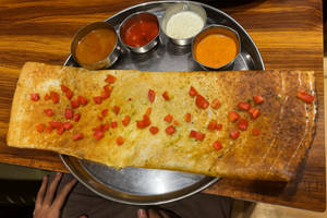 Tomato Masala Dosa