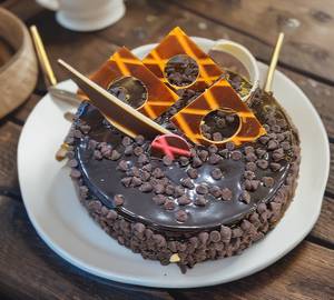 Choco chips cake