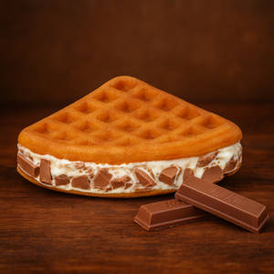 Kitkat Delight Waffle Sandwich