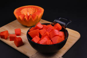 Papaya Fruit Bowl