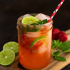 Strawberry Splash Mojito