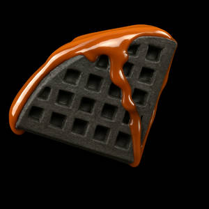 Caramel Melt Waffle Sandwich